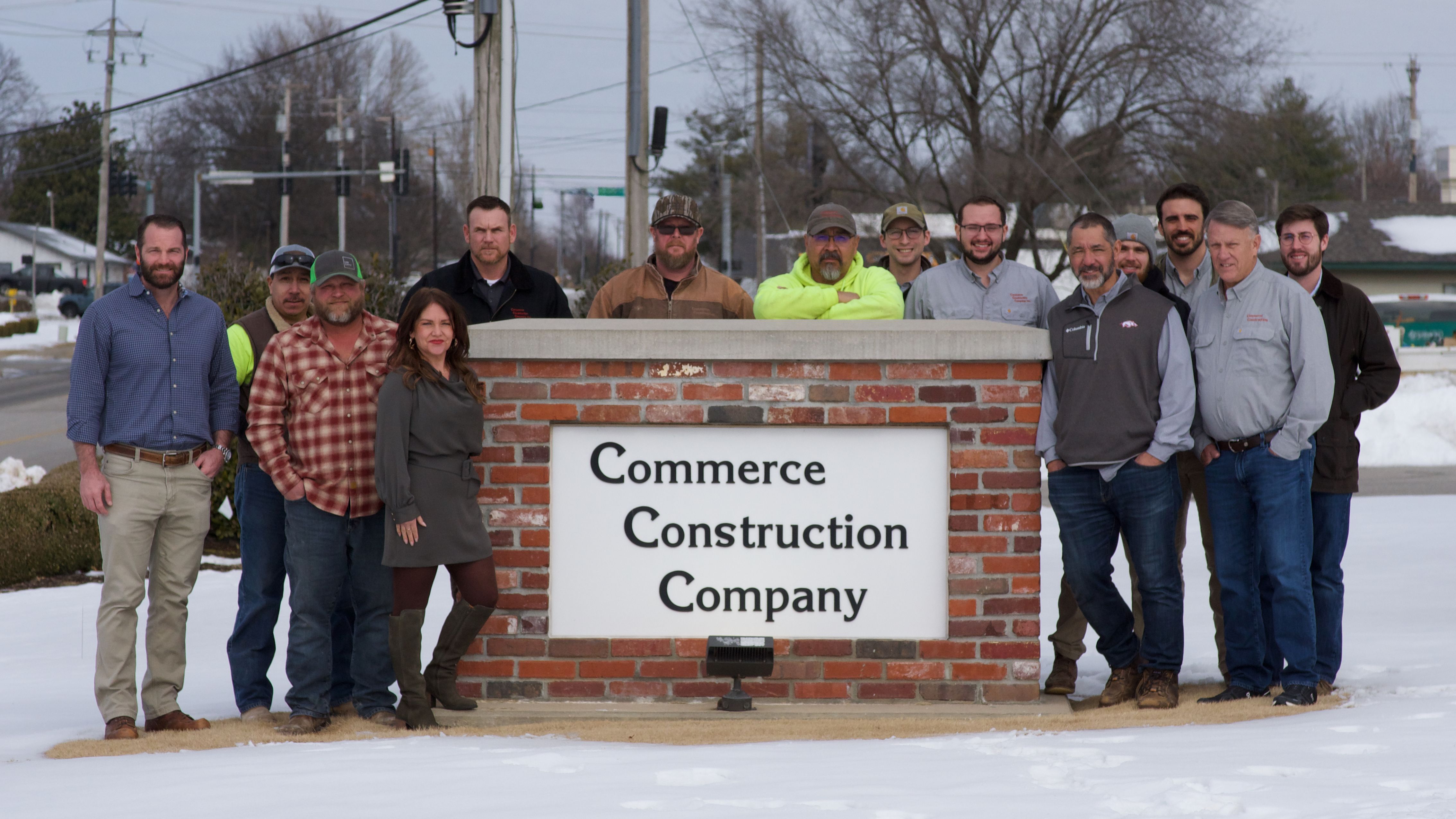 The Commerce Construction team