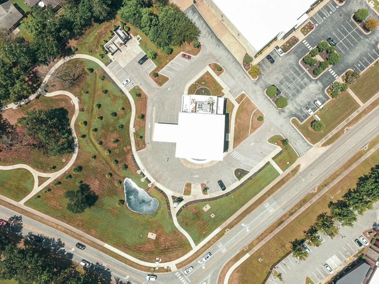 Sterling Bank overhead view